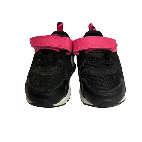 Nike Air Max St 2016 Toddler Sneakers Black Pink Silver Size 5C - Picture 3 of 9